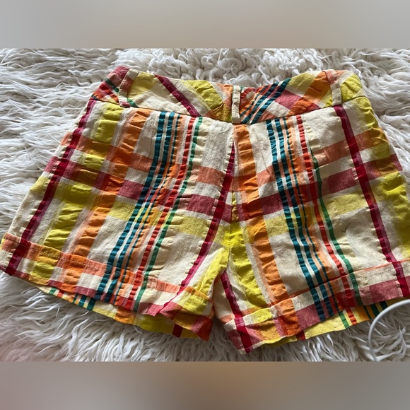 dELiA*s Multicolor Plaid Women Shorts - Picture 2 of 4